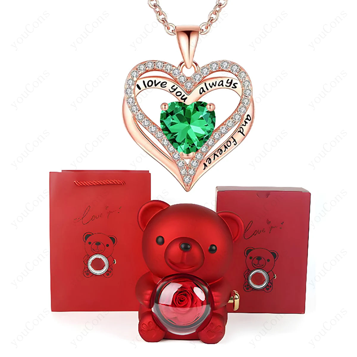 Red Heart Necklace Pendant | OWNLUXE