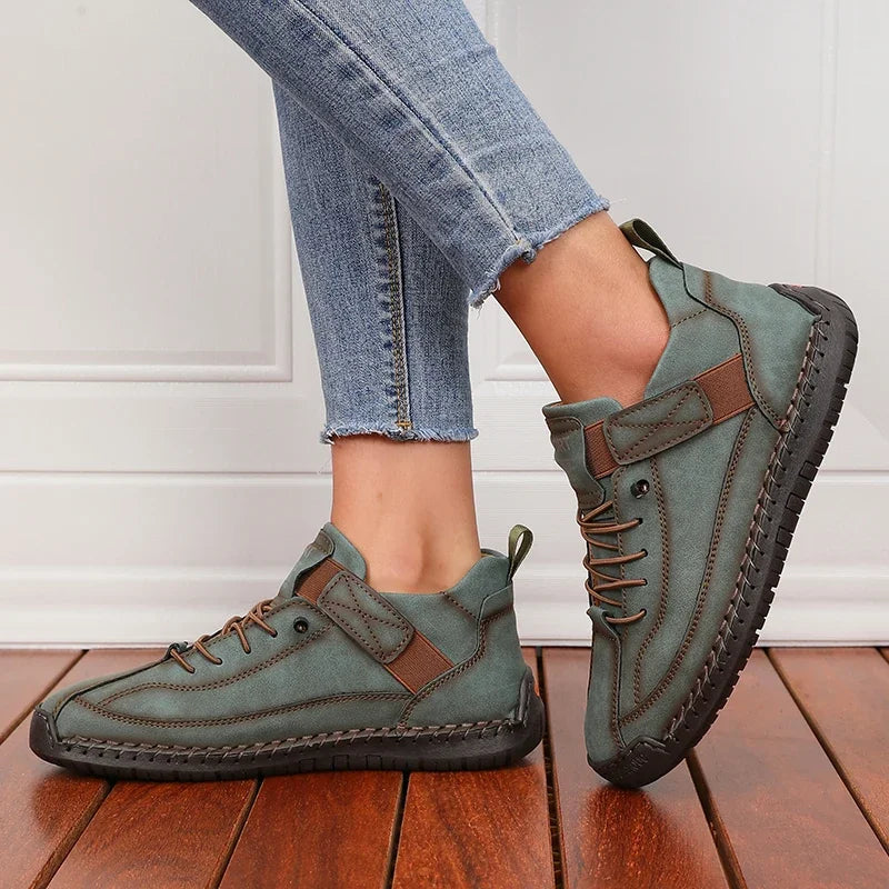 Women’s Lace-Up Waterproof Ankle Boots, Everyday Wear
