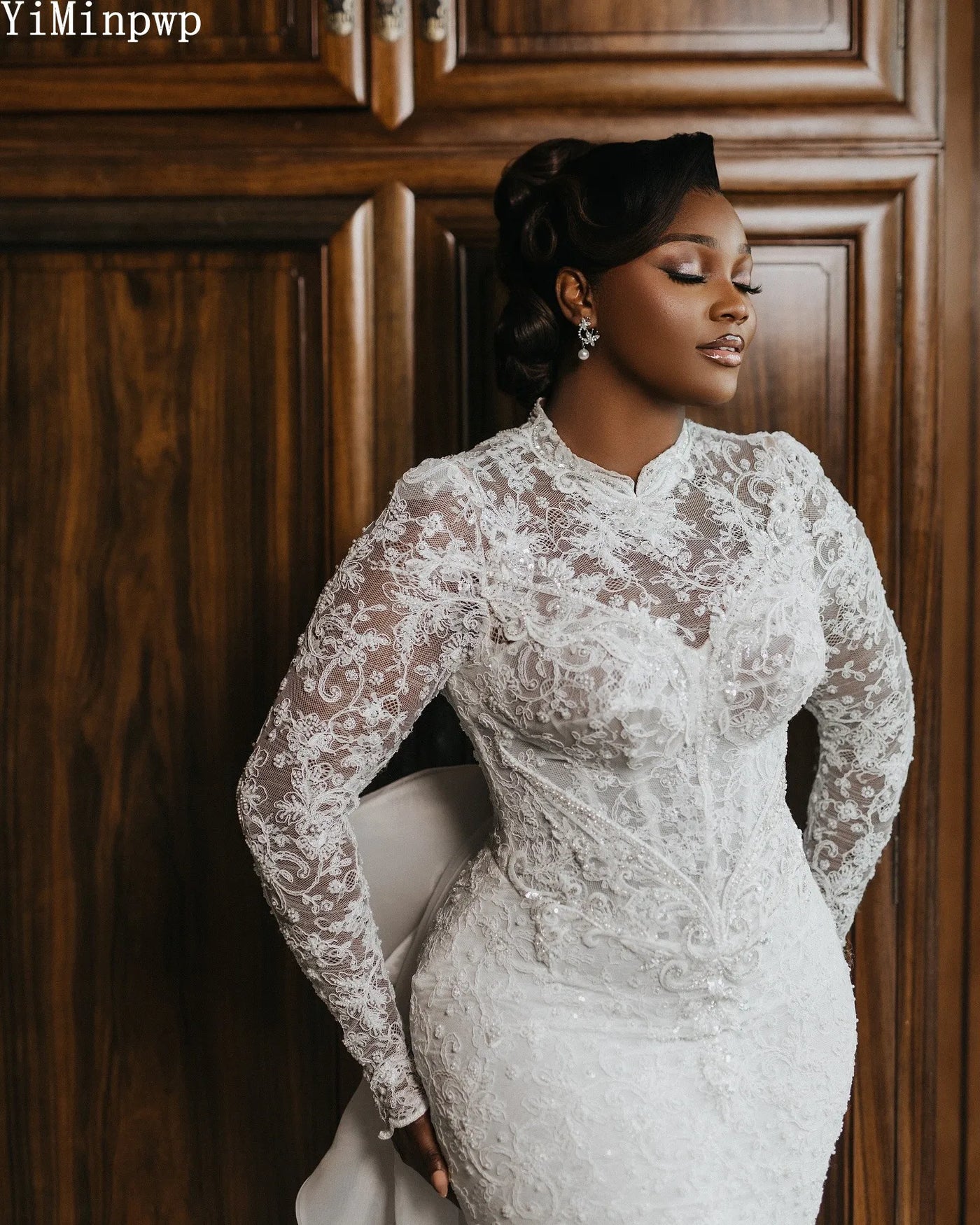 Lace Bow Dress | OWNLUXE
