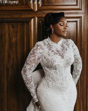 Lace Mermaid Wedding Dress | OWNLUXE