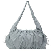 Spacious Nylon Pleated Crossbody Bag – Shop at OWNLUXE
