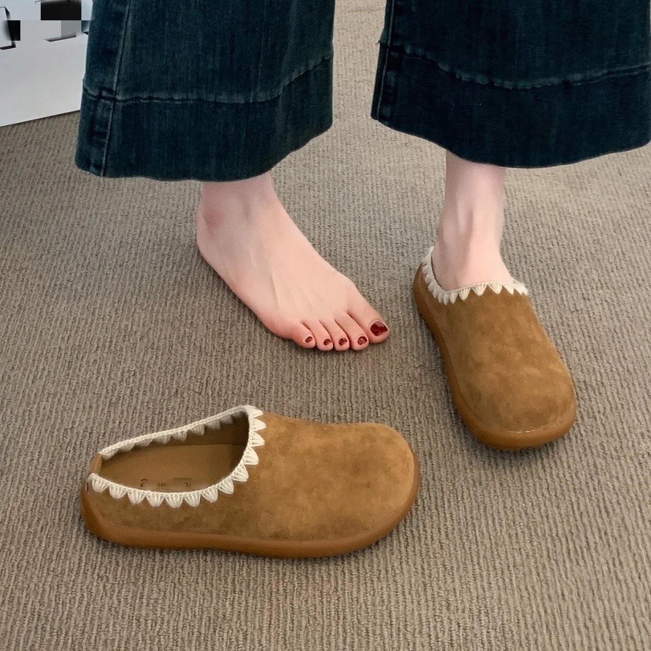 Women's Round Toe Slippers (Tx336-1) – Shop at OWNLUXE