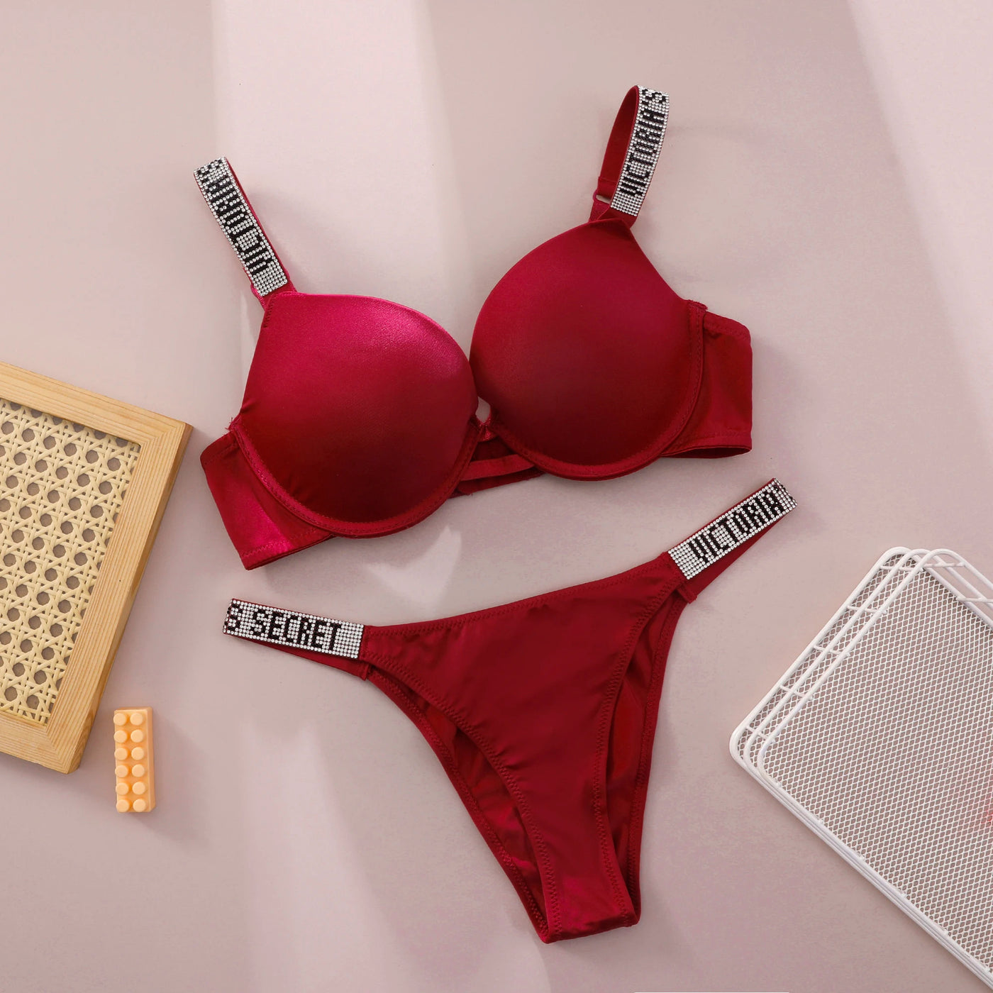 Push-Up Lace Adjustable Lingerie Set | OWNLUXE