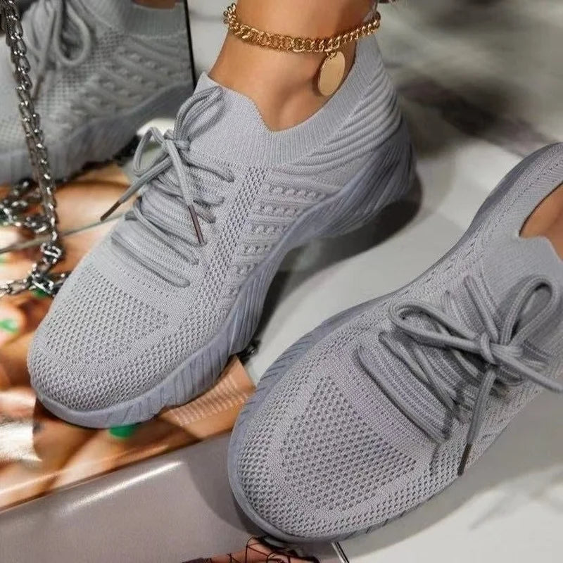 Lightweight Mesh Sneakers - Breathable Everyday Comfort Shoes
