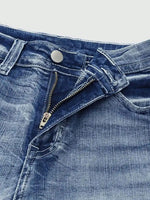 Load image into Gallery viewer, New Women's Casual Button Pocket Jeans - High-Quality Straight-Leg Denim Pants for Everyday Wear - Best-Selling Trendy Jeans for
