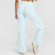 Mid-Waist Yoga Pants – Straight Leg Active