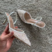 Women's Pointed Toe Mesh Pumps – Shop at OWNLUXE