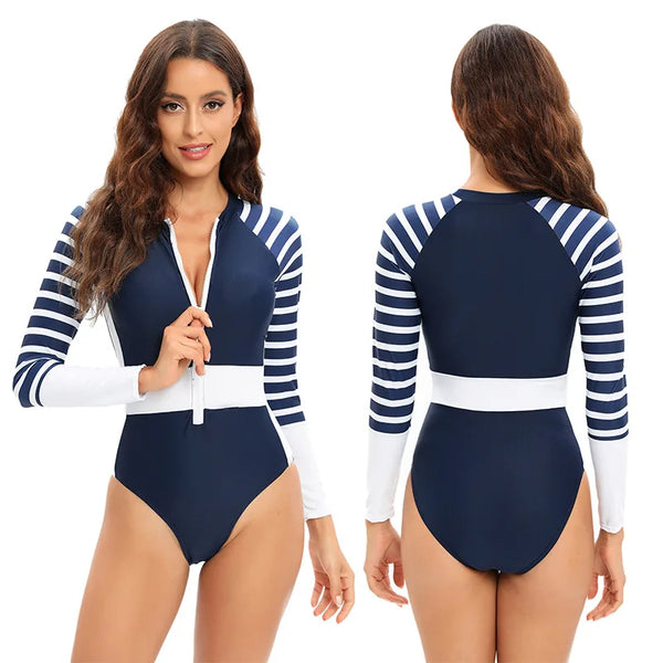 Zip-Up Rash Guards – Shop at OWNLUXE