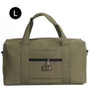 Canvas Travel Duffle Bag – Lightweight Weekender Holdall (S/M/L)