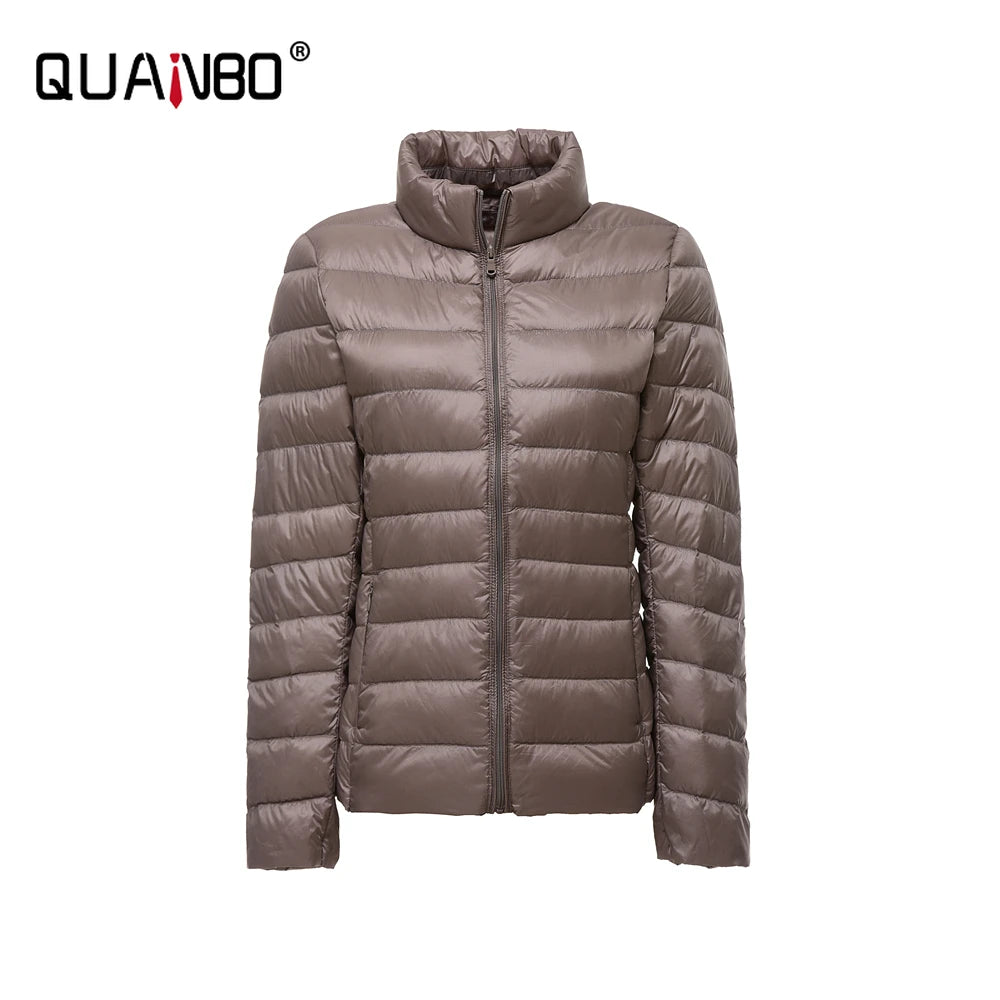 Women Spring Jacket Fashion Short Ultra Lightweight | OWNLUXE