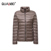 Women Spring Jacket Fashion Short Ultra Lightweight | OWNLUXE