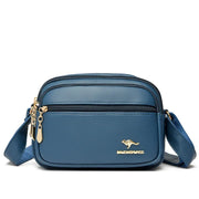 Multi-Pocket Soft Leather Crossbody Bag - Adjustable Shoulder Messenger | OWNLUXE