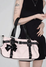 Load image into Gallery viewer, PU &amp; Canvas Travel Duffle Bag | Sac de voyage en PU et toile
