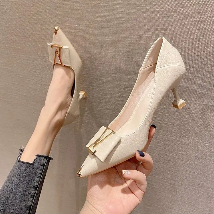 Women's Stiletto Pointed-Toe Office Pumps – Shop at OWNLUXE