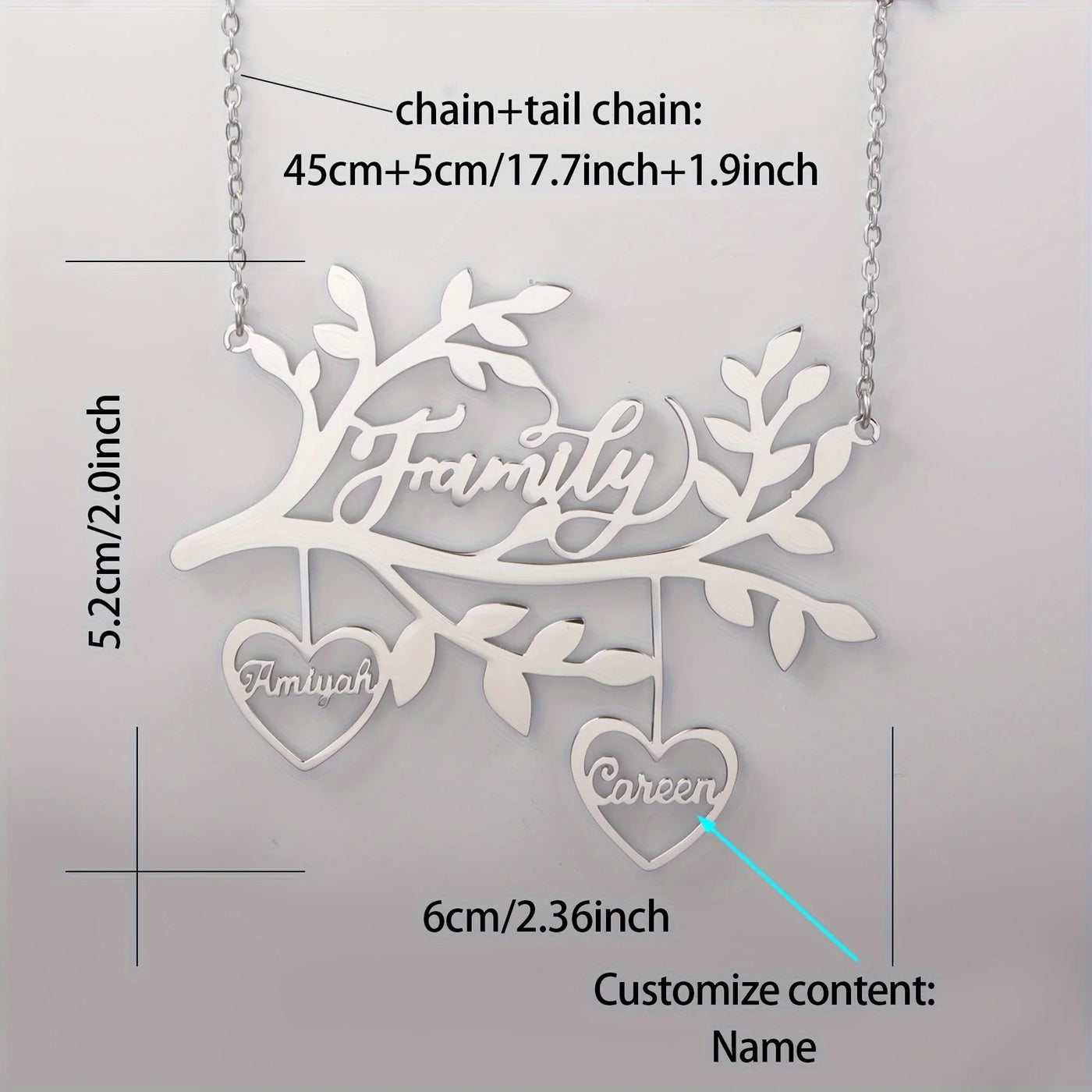 Custom Tree Necklace | OWNLUXE