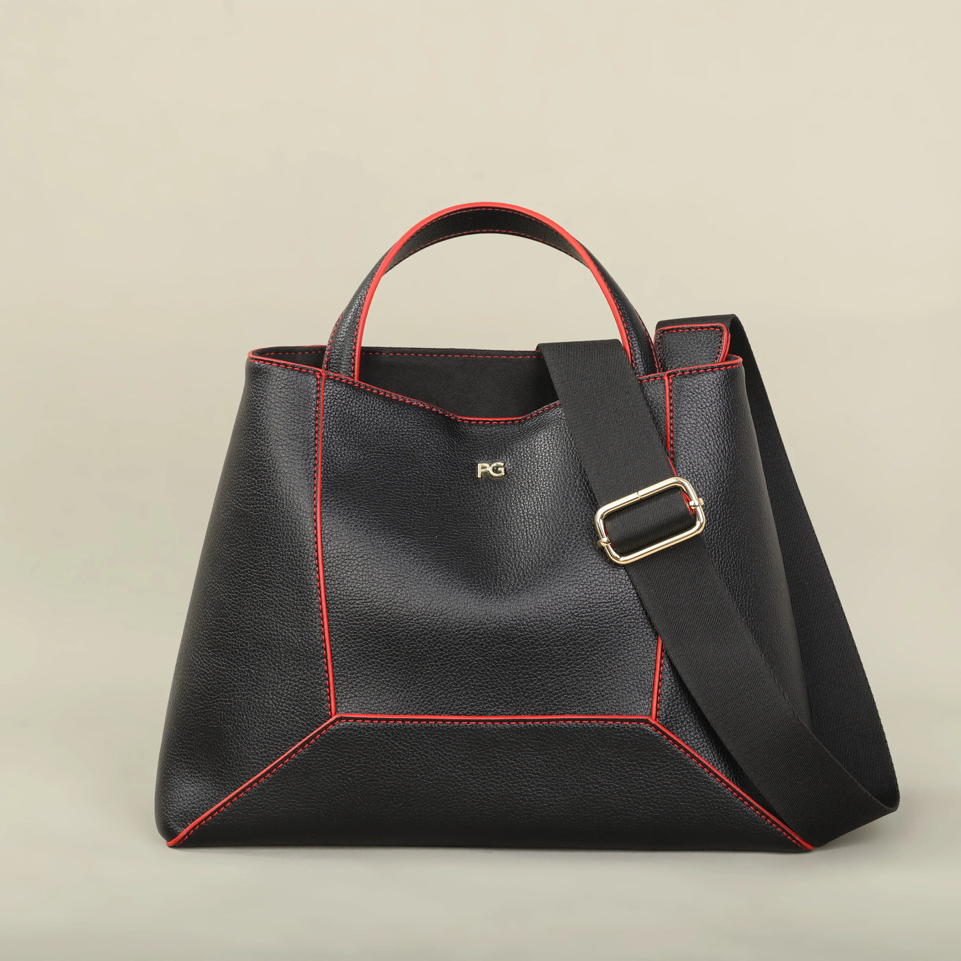PG Genuine Leather Tote Bag - High Capacity Designer Shoulder Bag | OWNLUXE