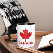 Canada Canadian Maple Leaf Roundel Mug Funny Ceramic Coffee Cups Tea Mugs Milk Cup Drinkware Gift for Friends
