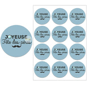 Happy Father's Day Decor Sticker Labels Bonne Fête Des | OWNLUXE