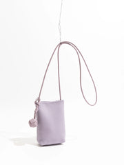 Leather Mini Phone Crossbody Bag – Shop at OWNLUXE