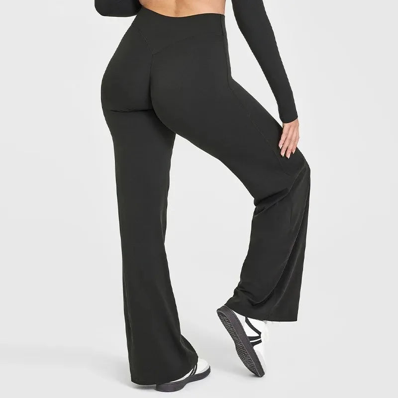 Straight-Leg Yoga Leggings | OWNLUXE