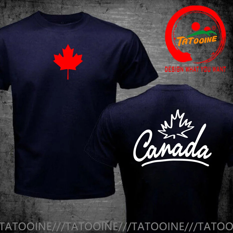 Canada Day Graphic T-Shirt | Maple Leaf & Flag Tee | OWNLUXE
