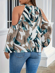 Pullover Polyester Top – Classic All‑Season Plus Size
