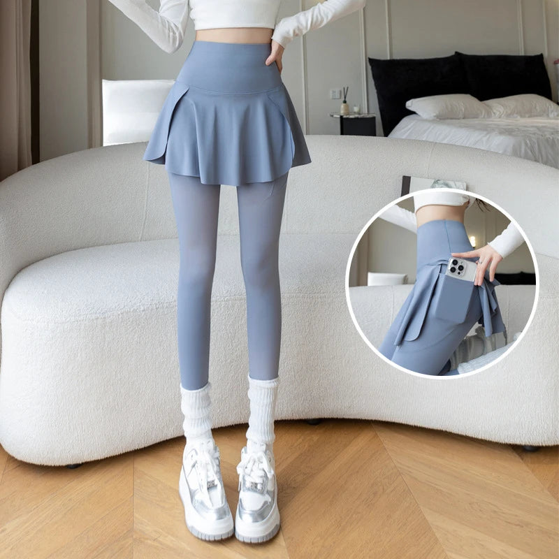 Seamless High-Waist Pocket Yoga Leggings | OWNLUXE