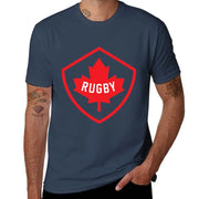 Canada Rugby Graphic T-Shirt – Oversized Plus Size | OWNLUXE