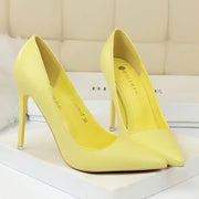 Women's High-Heel Pumps (Black) | OWNLUXE