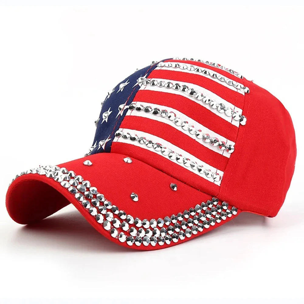 Adjustable Baseball Cap Flag | OWNLUXE