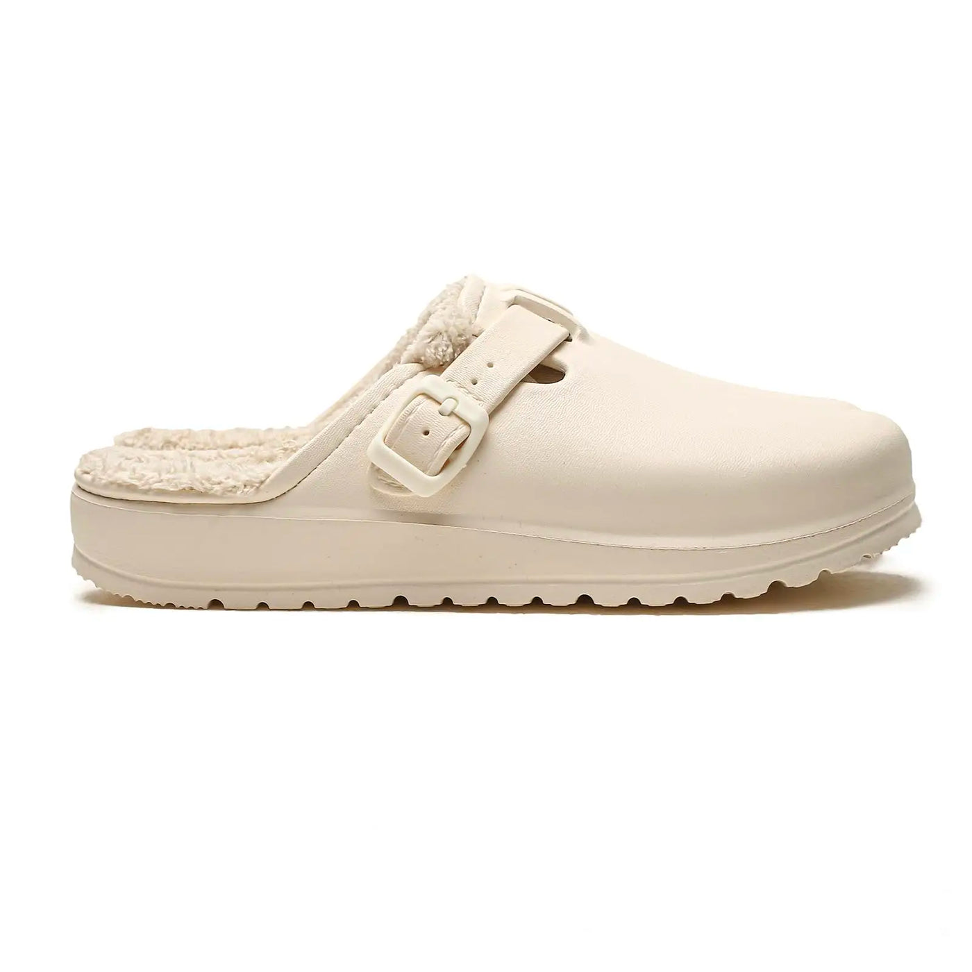 Women’s Winter Clogs Cotton-Lined Slip-On Garden Mules