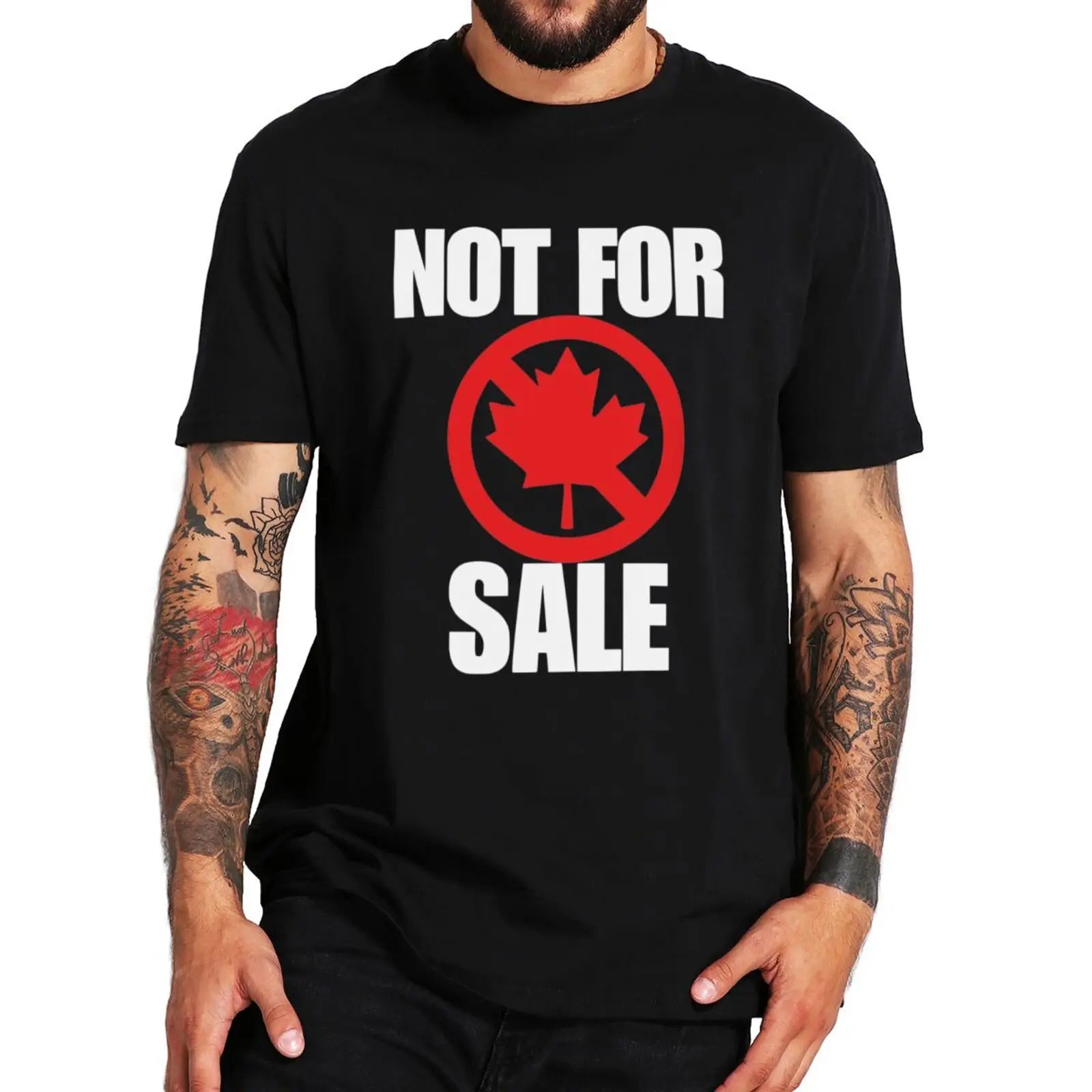 Men’s 100% Cotton Printed Tee | T-Shirt Imprimé 100% Coton pour Homme