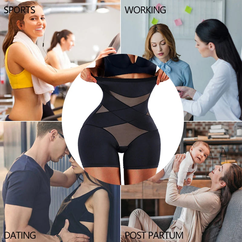 Cxzd Women High Waist Trainer Body Shaper Panties Tummy | OWNLUXE