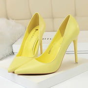 Women's High-Heel Pumps (Black) | OWNLUXE