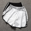 Striped Relaxed-Fit Sport Yoga Shorts | OWNLUXE