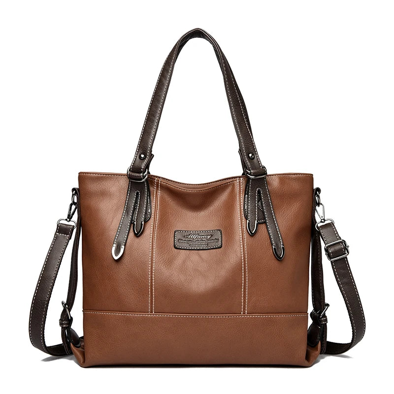 Four Arrows Luxury Handbag – Top Quality PU Leather Designer Shoulder Crossbody