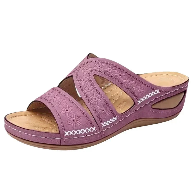 Women's Open Toe Platform Wedge Sandals – Shop at OWNLUXE