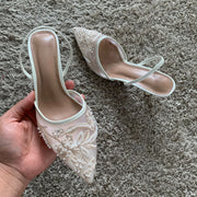 Women's Pointed Toe Mesh Pumps – Shop at OWNLUXE
