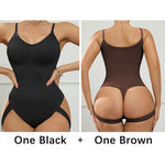 Load image into Gallery viewer, Women’s Seamless Butt Lifter Thong Bodysuit Shapewear
