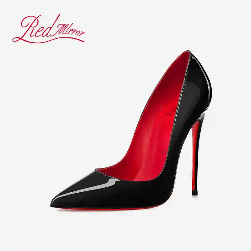 Women's High-Heel Pointed-Toe High Heels (Black) | OWNLUXE