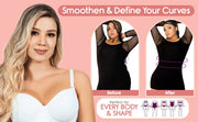 Posture Corrector Bra with Arm Shaper Front Closure Top
