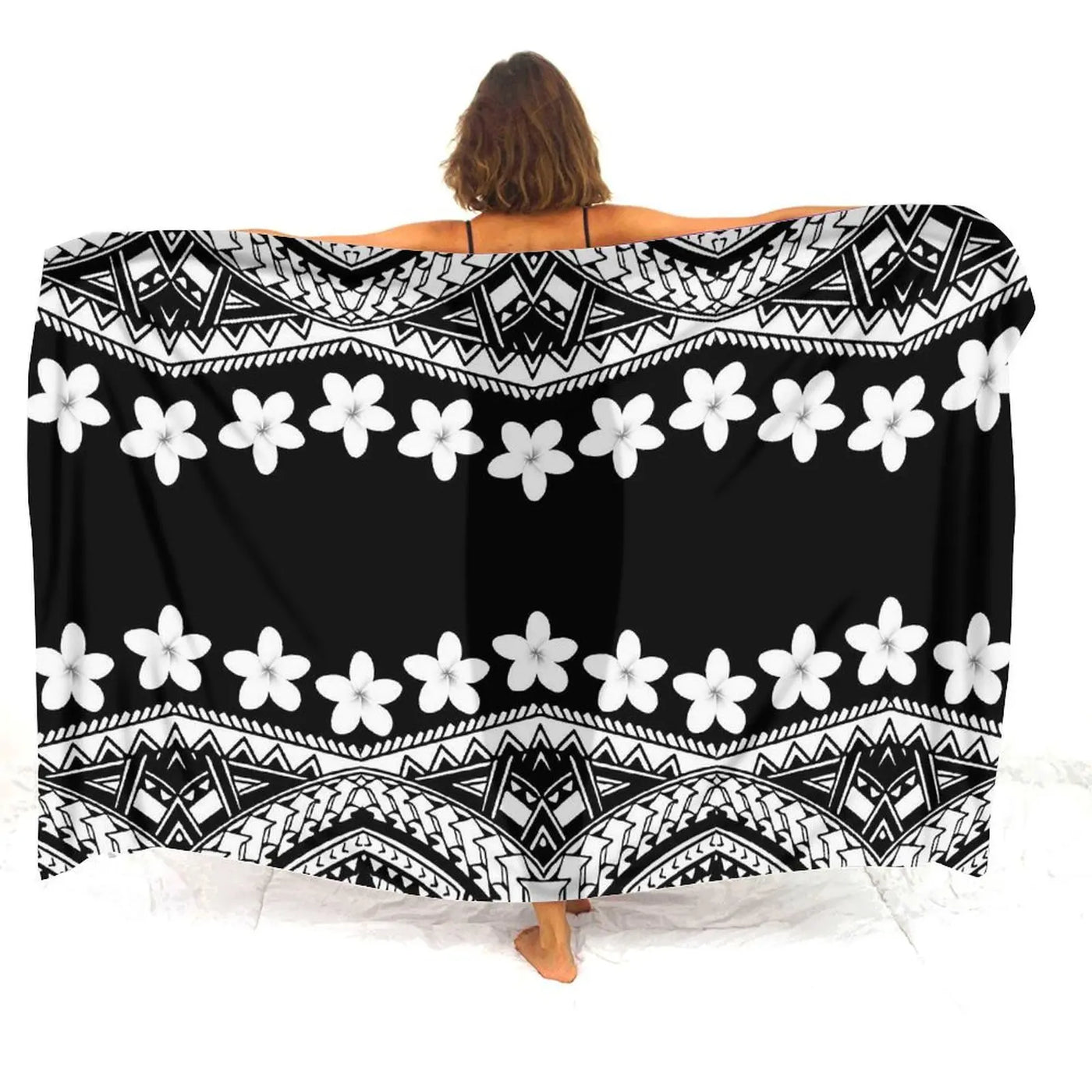 Vintage Printed Swim Cover-Up | OWNLUXE
