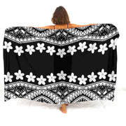 Vintage Printed Swim Cover-Up | OWNLUXE