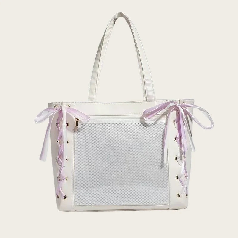 Japanese Cute Sweet Ribbon Ita Bag Lolita Girls | OWNLUXE
