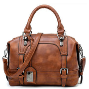 Women's Sequined Tassel Tote & Crossbody Bag - PU Leather