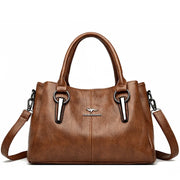 VANDERWAH 3-Layer Designer Shoulder Bag - Luxury Crossbody Tote | OWNLUXE