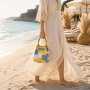 Knit Mini Bucket Bag | OWNLUXE