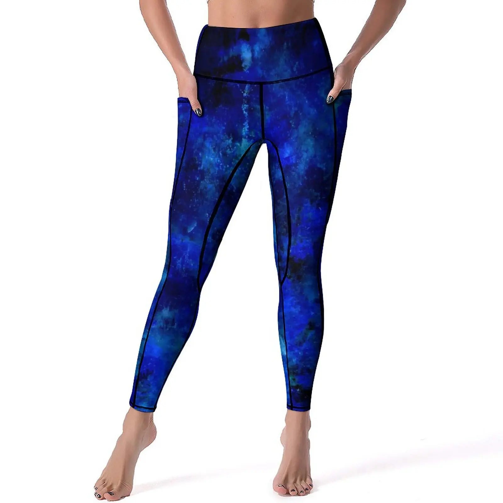 Women's High-Waist Printed Leggings – Stretchy, Comfortable & Casual