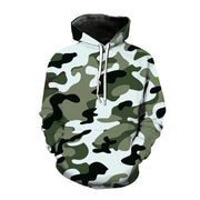 Fashion 3D Printed Camouflage Pattern Hooded Sweatshirt | OWNLUXE