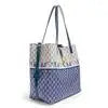 CH Women's Printed Handbag - Large Capacity Commuter Bag